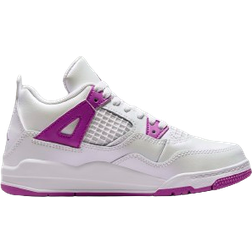 Nike Air Jordan 4 Retro PS - White/Hyper Violet