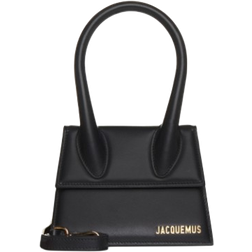 Jacquemus Le Chiquito Moyen Leather Bag - Black