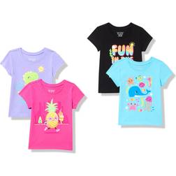 The Children's Place Girl's Graphic Tee 4-pack - Multi Clr