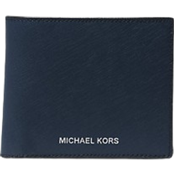 Michael Kors Harrison Saffiano Leather Billfold Wallet - Navy