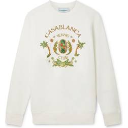 Casablanca Joyaux D'Afrique Tennis Club Sweatshirt - White