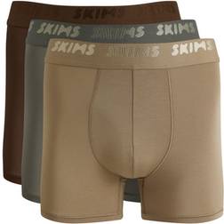 SKIMS Men's Stretch Boxer Brief 3" 3-Pack - Desert Multi