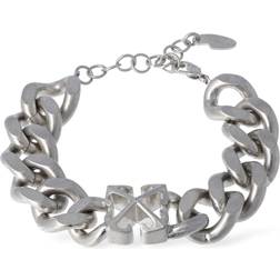 Off-White Arrow Chain Bracelet - Silver