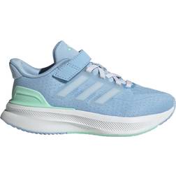 Adidas Kid's Ultrarun 5 - Glow Blue/Cloud White/Clear Mint