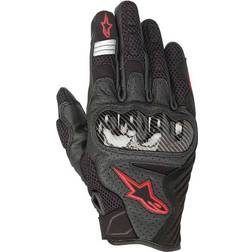 Alpinestars SMX-1 Air V2 Schwarz/Rot Fluoreszierend Herren