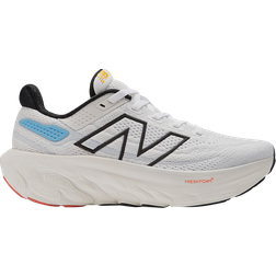 New Balance Big Kid's Fresh Foam X 1080v13 - White with Coastal Blue & Ginger Lemon