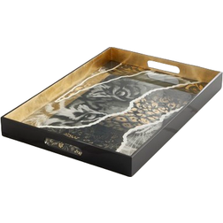 neiman marcus Lion Lacquer Serving Tray