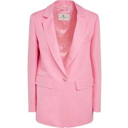 Etro Single Breasted Blazer - Pink