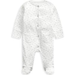 Mamas & Papas Cloud All In One Sleepsuit - White (S94FA7CB0)