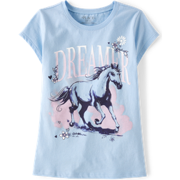 The Children's Place Kid's Dreamer Horse Graphic Tee - Whirlwind (3046165_916)