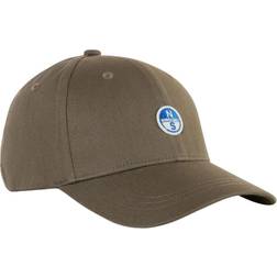 North Sails Baseball Cap with Logo Patch - Dusty Olive
