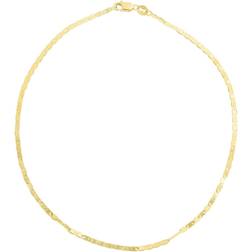 JewelStop Mariner Chain Anklet Necklace - Gold