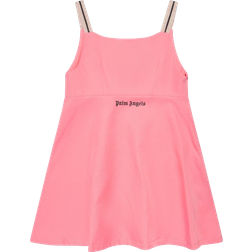 Palm Angels Girl's Track Slip Dress - Rose Quartz Black