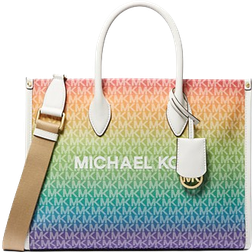 Michael Kors Mirella Medium Logo Tote Bag - Rainbow
