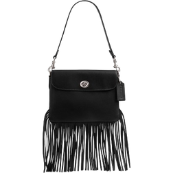 Coach 1964 Fringe Bag - Silver/Black