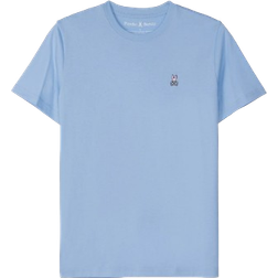 Psycho Bunny Mens Classic Crew Neck Tee - Serenity