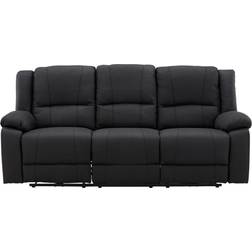 Venture Home Singapore Black Sofa 218cm 3-seter