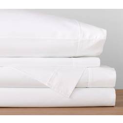 RE/FINE Danfield Cotton Bed Sheet White