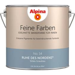 Alpina Fine Colors No. 14 Peace of the North Wandfarbe Quiet grey-blue 2.5L