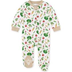 Burt's Bees Baby Veggie Time Organic Cotton Sleep & Play - Green/White