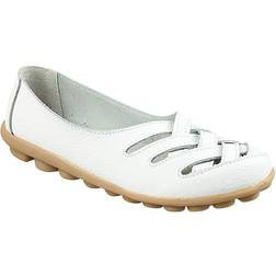SuanlaTDS Comfort Loafers - White