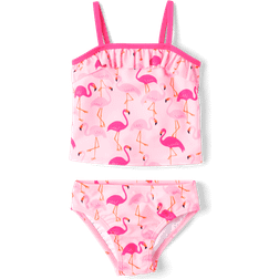 The Children's Place Kid's Flamingo Ruffle Tankini Swimsuit - Cameo (3046285-K6)
