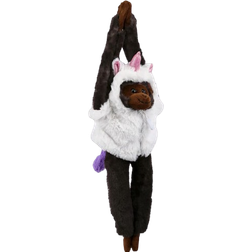 Dollibu Long Arm Black Capuchin Monkey Unicorn 53cm