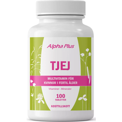 Alpha Plus Tjej Multivitamin 100 st