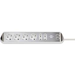 Brennenstuhl 1153590620 6-way 2m 2usb