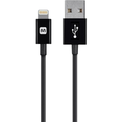 Monoprice Essential Apple MFi Certified USB A - Lightning M-M 10ft