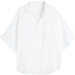 H&M Linen Blouse - White