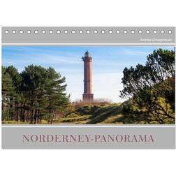 Calvendo Norderney Panorama A5 Landscape Desk calendar 2025