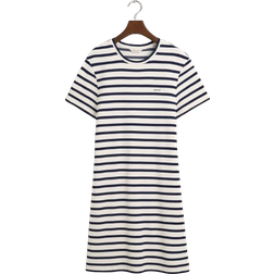 Gant Striped T-shirt Dress - Classic Blue