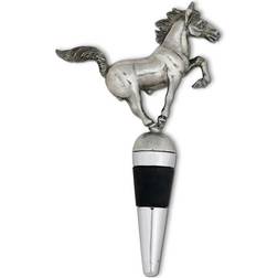Vagabond House Equestrian Pewter Horse Bottle Stopper