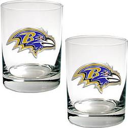 Great American Products Baltimore Ravens Whiskey Glass 14fl oz 2