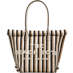 Marc Jacobs The Striped Jacquard Beach Tote Bag - Camel Multi