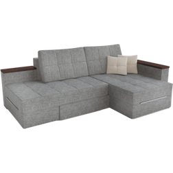 VitaliSpa Form Grey Sofa 240cm 4-Sitzer