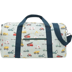 A Little Lovely Company Travel Bag Vehicles - Light Blue