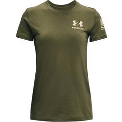 Under Armour Freedom Flag T-shirt - Marine Green /Desert Sand