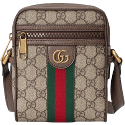 Gucci Ophidia Shoulder Bag - Beige/Ebony