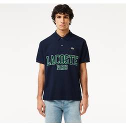 Lacoste Men's Classic-Fit Short Sleeve Logo Polo Shirt Navy