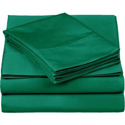 Superior Egyptian 530 Thread Count Bed Sheet Green (25.4x33cm)