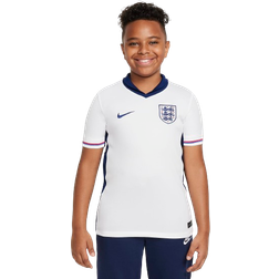 Nike Kid's England 2024/25 Stadium Home Dri-Fit Replica Soccer Jersey