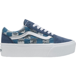 Vans Old Skool Stackform - Glimmer Check/Vintage Indigo