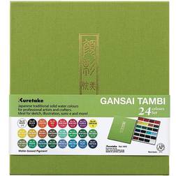 Kuretake Gansai Tambi 24 Colors Set