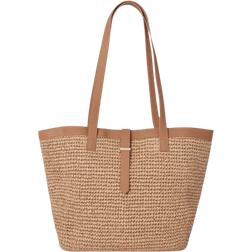 Lexington Newton Straw Bag - Beige