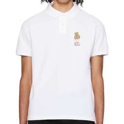 Polo Ralph Lauren Custom Slim Fit Bear T-shirt - White