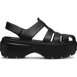 Crocs Stomp Fisherman Sandals - Black