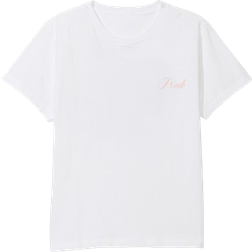 PINK Dreamer Tee - Optic White/Roadtrip Bound Graphic