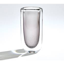 Global Views Micro Bubble Gray/Clear Vase 12.5"